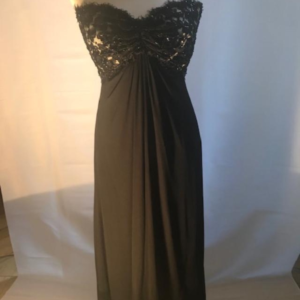 Formal Black and White gown
